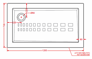 Art Ceram Bathroom Shower Trays