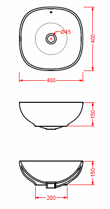 Art Ceram Nf Bathroom Basins