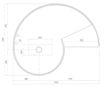 Agape Chiocciola Shower Enclosures