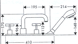 Axor Citterio Bathroom Shower Taps