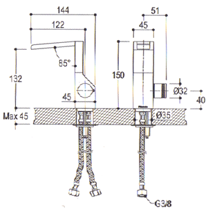 Ritmonio Clockwork Bathroom Taps