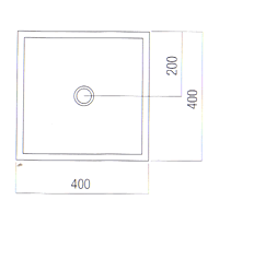 Agape Cube Wood Basins