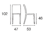 Calligaris Denver Dining Chairs