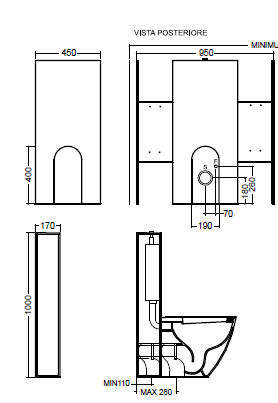 Hidra Dial Bathroom Toilets