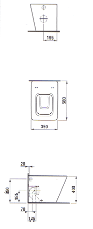 Laufen Alessi dOt Bathroom Toilets