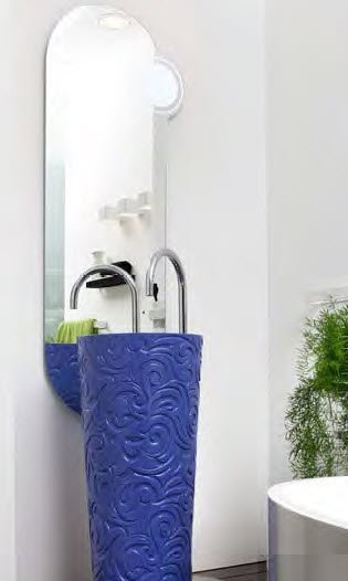 Regia Wallpaper Bathroom Mirrors