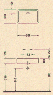 Duravit Architec Bathroom Basins