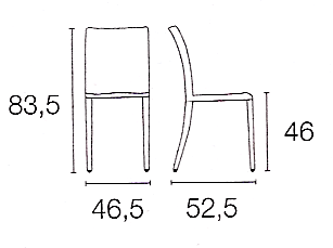 Calligaris Easy Dining Chairs