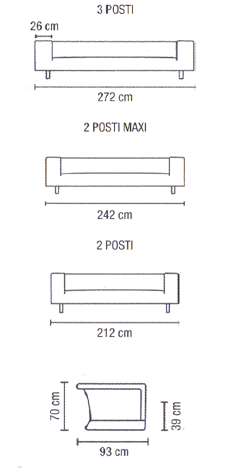 Calligaris Energy Sofas