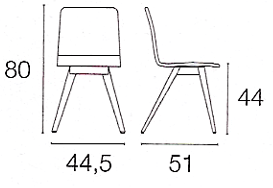 Calligaris Eos Dining Chairs