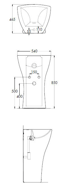 Ceramica Selinon Bathroom Sinks