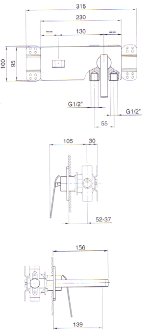 Fantini Dolce Bathroom Taps