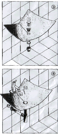 Agape Foglio Bathroom Sinks
