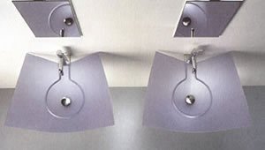 Agape Foglio Bathroom Sinks