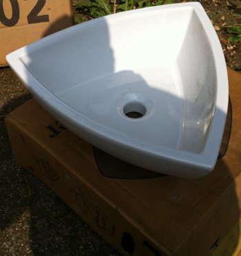 art ceram fuori corner basin