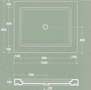 Galassia SA02 Shower Trays