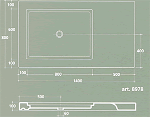 Galassia SA02 Shower Trays