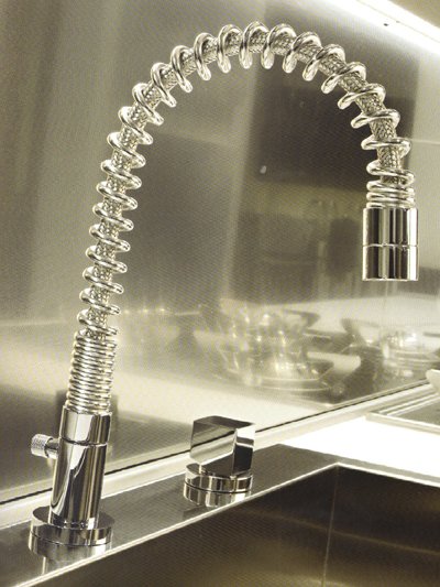Gessi Quadro Hi-Tech Kitchen Taps