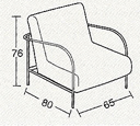 Dona Giorgia Living Room Chair