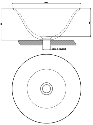 Gessi Goccia Bathroom Basins