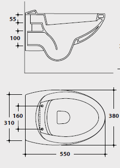 Hidra Tao Bathroom Toilets
