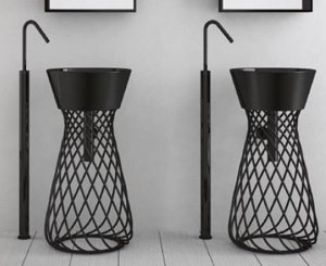 Hidra Wire Freestanding Bathroom Sinks