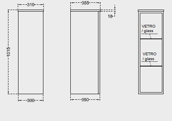 Hidra Flat Bathroom Cabinets
