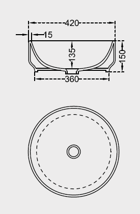 Hidra Gio Bathroom Basins