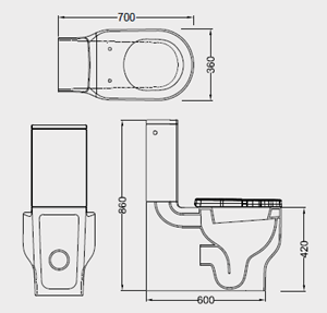 Hidra Gio Bathroom Toilets