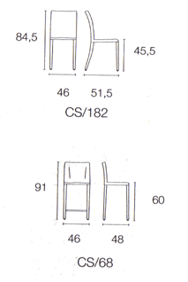 Calligaris Issima Dining Chairs