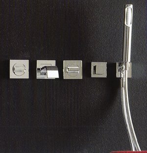 Zucchetti Aguablu Bathroom Shower Taps