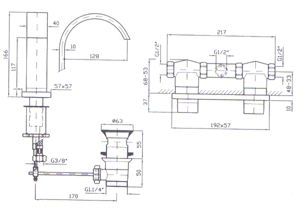 Zucchetti Aguablu Bathroom Taps