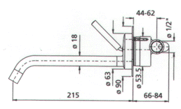 Zucchetti Isystick Bathroom Taps