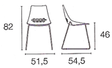 Calligaris Jam Dining Chairs