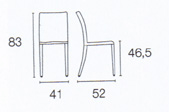 Calligaris Jukebox Dining Chairs