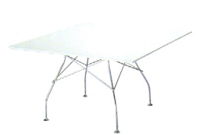 Kartell Glossy Tables
