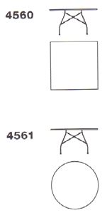 Kartell Glossy Tables