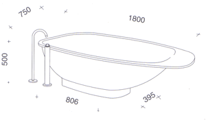 Rapsel Kea Freestanding Baths
