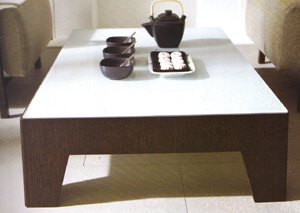 Calligaris Kobe Glass Coffee Table