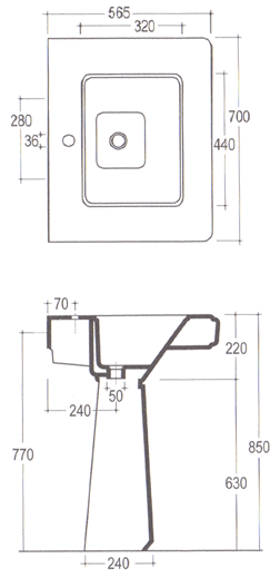 Vitruvit Kuma Bathroom Sinks