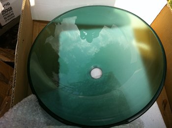 lavabo glass basins