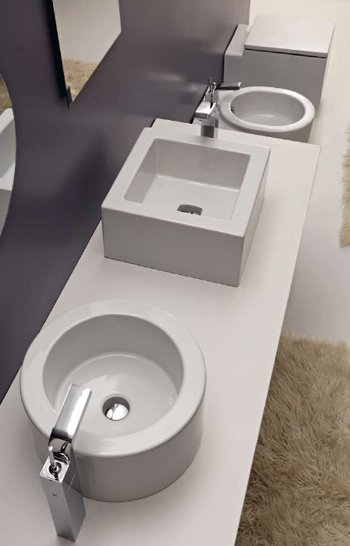Vitruvit Lui & Lei Countertop Bathroom Basins