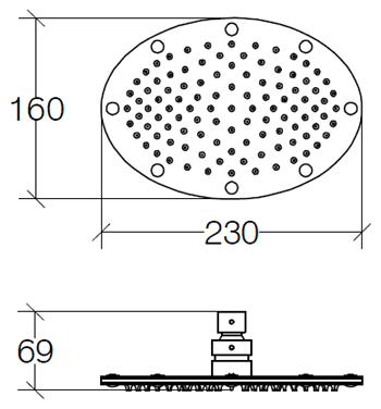 Lineabeta Supioni Showerheads
