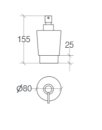 Lineabeta Napie Soap Dispensers
