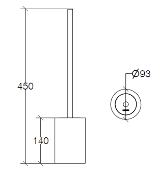 Lineabeta Skoati Toilet Brush Holders