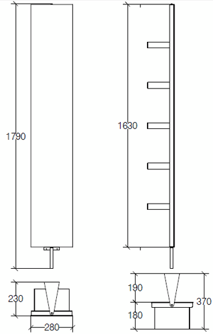 Lineabeta Ciacole Bathroom Cabinets