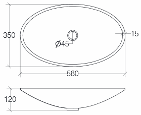 Lineabeta Acquaio Glass Basins