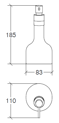 Lineabeta Saon Soap Dispensers