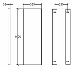 Lineabeta Speci Bathroom Mirrors