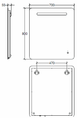 Lineabeta Speci Bathroom Mirrors